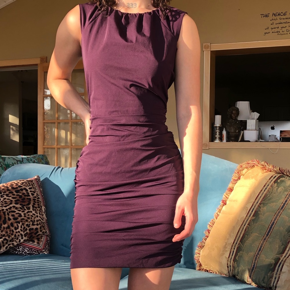 Dianne Von Furstenburg ruched dress